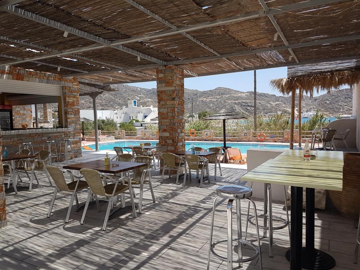 Purple Pig Stars Camping & Bungalows Mylopotas Esterno foto