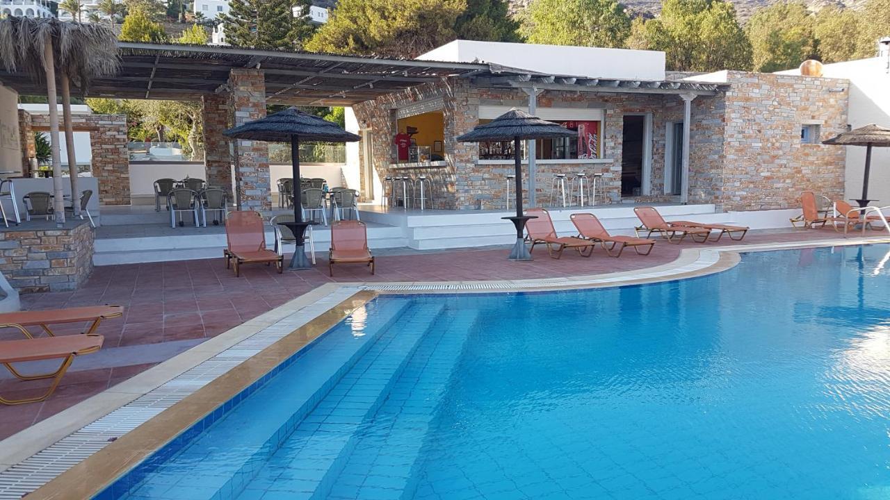 Purple Pig Stars Camping & Bungalows Mylopotas Esterno foto