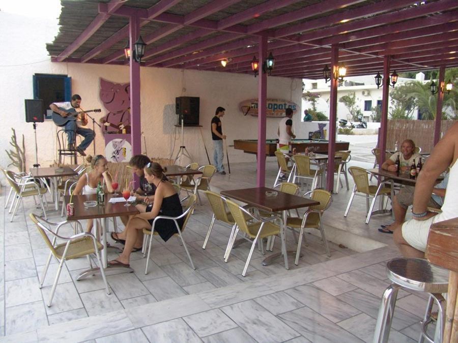 Purple Pig Stars Camping & Bungalows Mylopotas Esterno foto